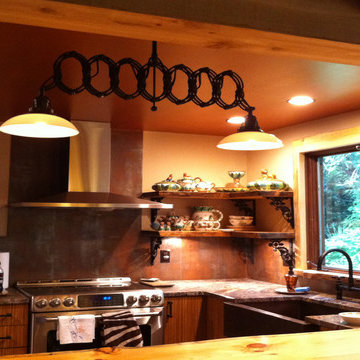 Artistic Rustic Kitchen