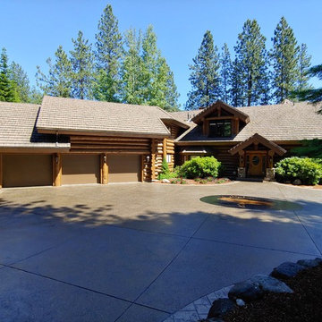 Hayden Lake Log Home