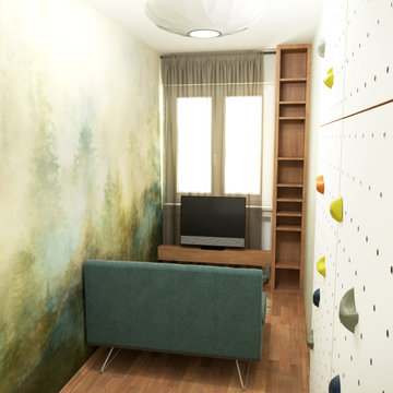 Halbes Zimmer 6,2m² voll ausgenutzt – Yoga, Kletterwand, Gästezimmer, Lesezimmer