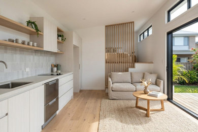 Modern QLD Coastal Granny Flat (1-Bedroom Layout)