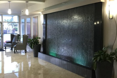Moderner Eingang in Miami