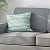 GDF Studio Dewey Mid Century Fabric Chaise Sectional Sofa, Gray/Dark Brown