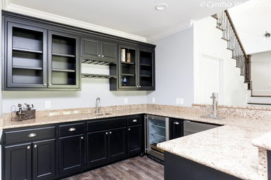 Kitchen - transitional kitchen idea in Other