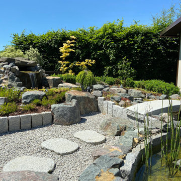 Natural Swim Pond and Japanese Garden