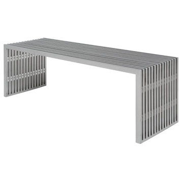 Amici Stainless Steel Bench
