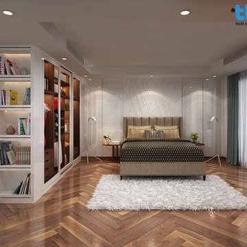 Nội thất căn hộ Penthouse - dự án Riverpark Residence
