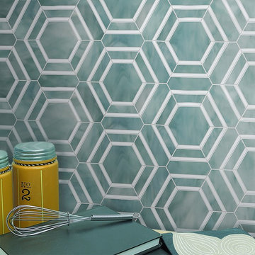 HEXAGLASS | Lavandé | Jade Glass Collection