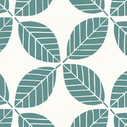 Off Tropic in Teal - Outdoor Fabric