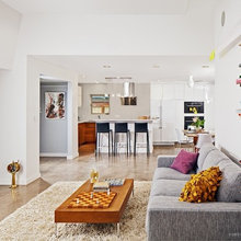 LIving and Kitchen Area