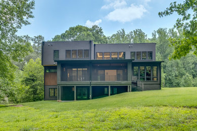 Trendy exterior home photo in DC Metro