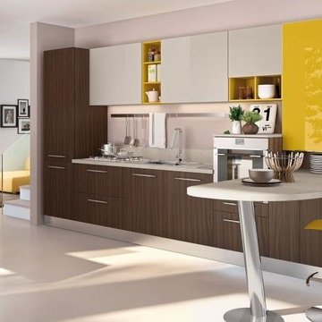 Modern Italian Custom Made Kitchens by LUBE