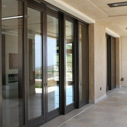 Painted Wood with Bronze Clad windows - Windows And Doors