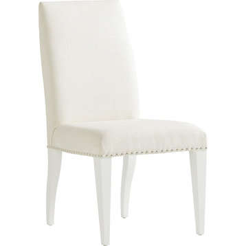 Darien Upholstered Side Chair - Ivory
