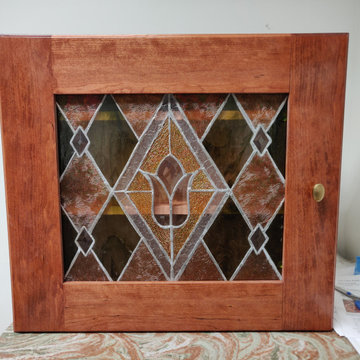 Custom spice cabinets