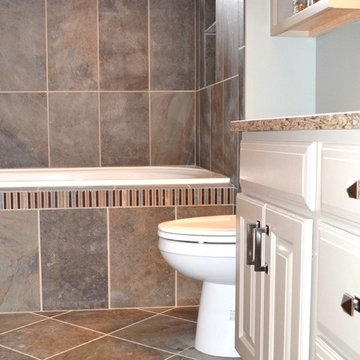 Slate Transitional Bathroom