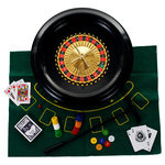 Trademark Poker - Deluxe Roulette Set with Accessories, 16" by Trademark Poker - This 16 inch Deluxe Roulette Set is a great gift for the serious roulette player.