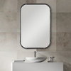37" Industrial Gray Rectangle Mirror
