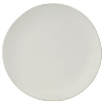Ripple Dinner Plates, Set of 6, White