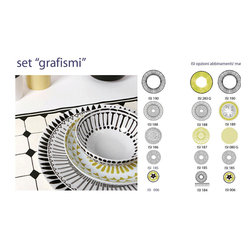 Isi Milano Mix and Match Tableware - Charger Plates
