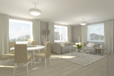 Light Living Room Render