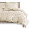 Bare Home 7-Piece Queen, King & Cal King Bed-in-a-Bag, Sand, Sand, Queen