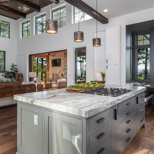 White Cabinets With Black Countertops Houzz