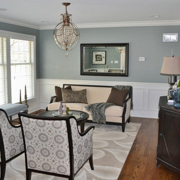 Arlington Heights Living Room and Entry