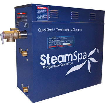 Steamspa 10.5 Kw Quickstart Steam Bath Generator, With Drain