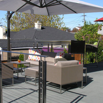 El Cerrito Mid Century Modern Deck Patio