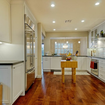 Classy White Kitchen