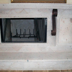 Cantera Fireplace for Indoors - Indoor Fireplaces