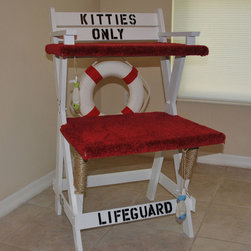 Lifeguard Chair cat tower - Cat Furniture