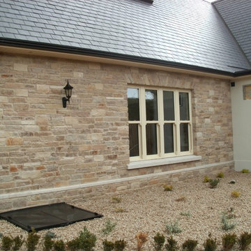Cream Sandstone House