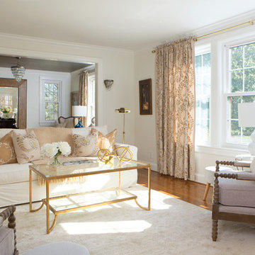 Clairmont in Benjamin Moore White Dove OC-17