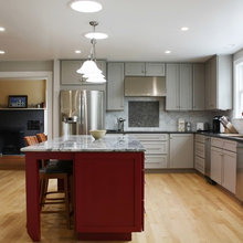 grey kitchens