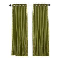 50 Most Popular Traditional Green Curtains And Drapes For 2019 Houzz