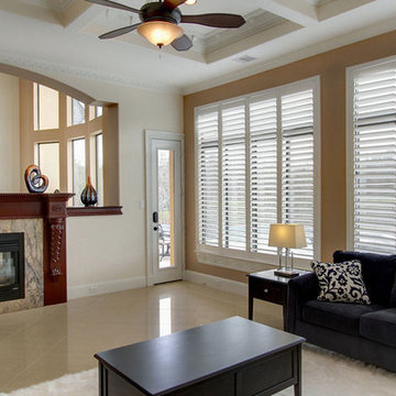 Double Sided Fireplace - Formal Living 2