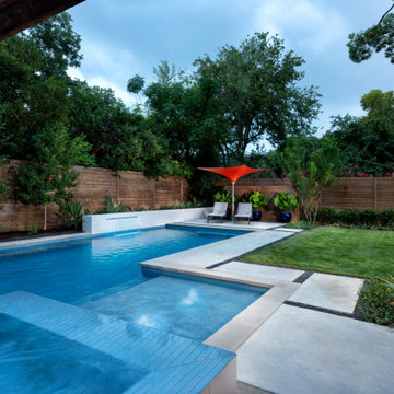 NorthWest Dallas Modern Pool + Spa