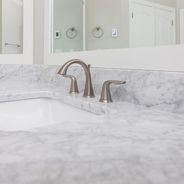 ELEGANT MARBLE MASTER BATHROOM