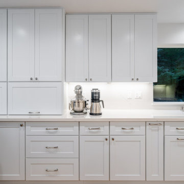 Modern White Kitchen with Efficient Storage Solutions 3 | RTA The Cabination
