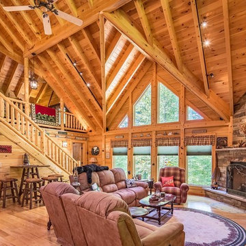 Big Twig Homes Katahdin cedar log home