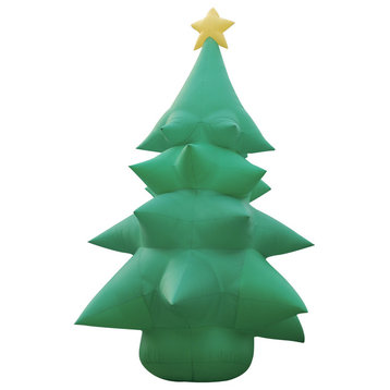 Huge Inflatable Christmas Tree and Star, 236"