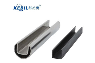 round slotted tube handrail