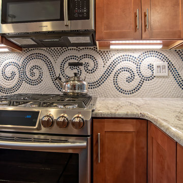 Fabuwood Galaxy Pecan Shaker Kitchen
