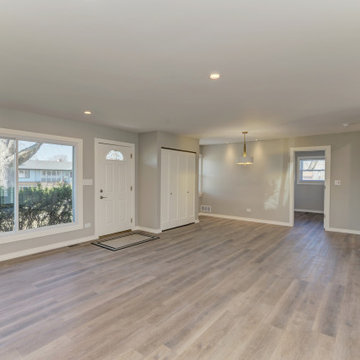 Transitional Ranch Interior Remodel With Open Floor Plan