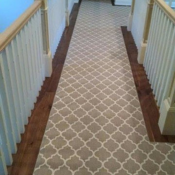 Carpet Runners on Wood Stairs