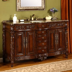 http://www.listvanities.com/antique-bathroom-vanities.html - Bathroom Vanities And Sink Consoles