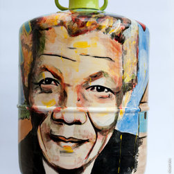 Bouteilles de gaz " Mandela" - Sculpture