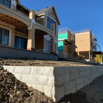 Calbridge Commercial Retaining Wall