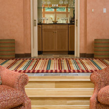 stairs in family room